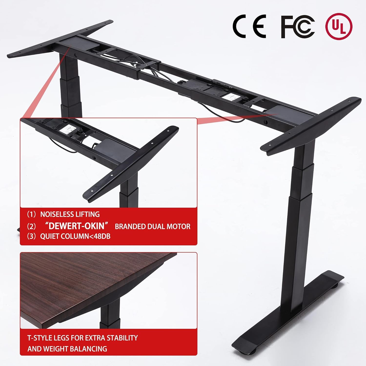 Upgrade Your Workspace with Our Ultra-Quiet Electric Standing Desk - Adjustable Height & Seamless Design! Perfect for Home Offices! 🖥️✨ #StandUpDesk #HomeOffice