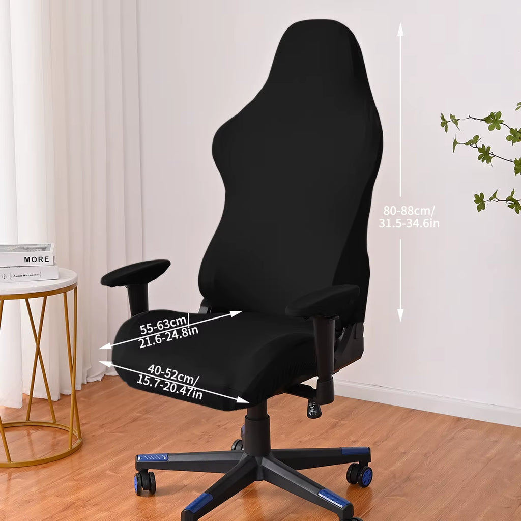 Transform Your Gaming Setup with Our 4-Piece Stretchable Chair Cover Set! 🎮🪑 #GamingChair #ChairCovers #GamerStyle