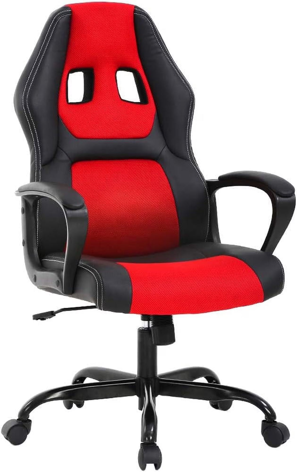 Upgrade Your Gaming Setup with This Chic Ergonomic Chair! 🎮✨ Ideal for Gamers of All Levels! ❤️🖤 #GamingChair #Ergonomics