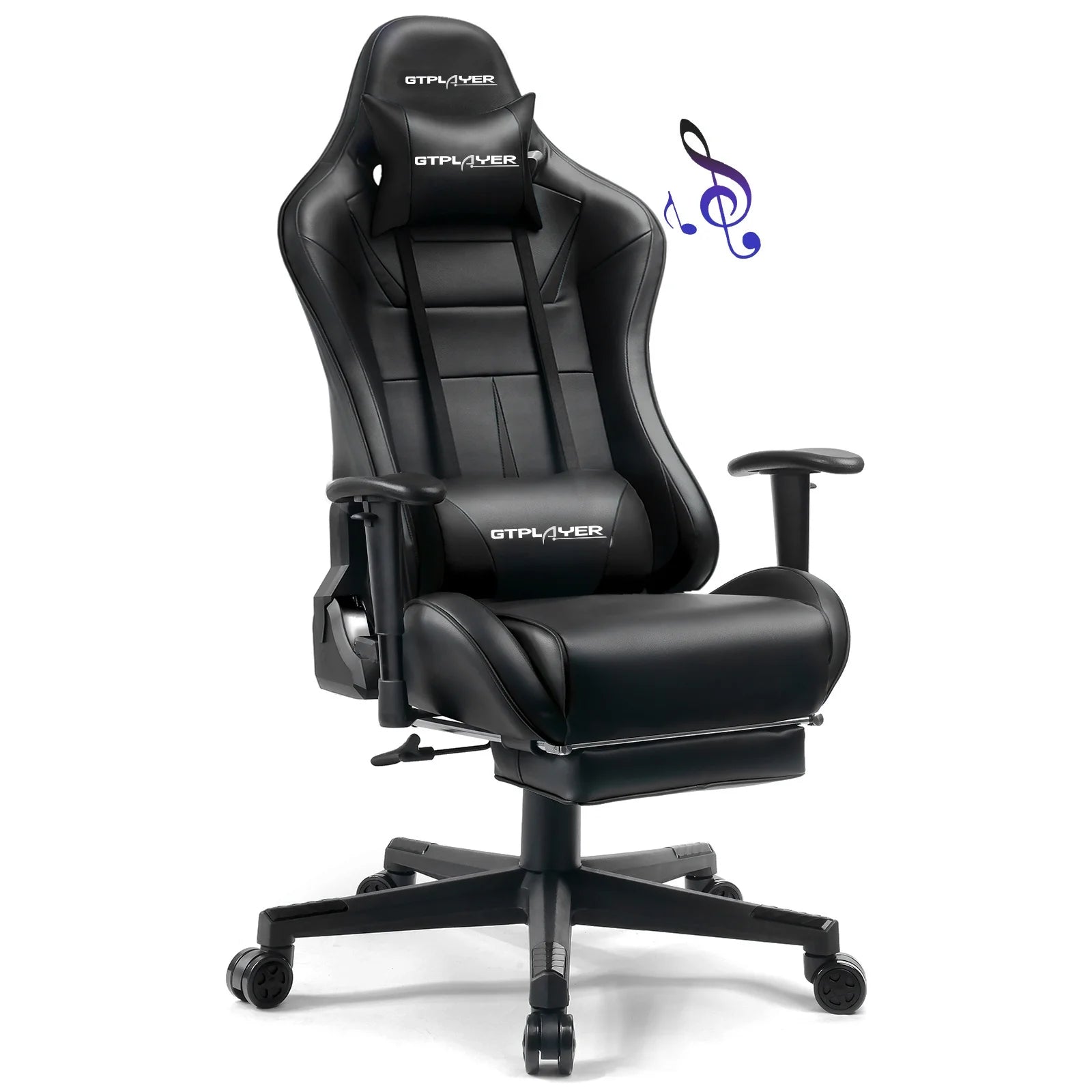 Transform Your Gaming Setup with the GTRACING Music Gaming Chair! 🎮🪑 Experience ultimate comfort and style with its ergonomic design and cozy footrest! #GTRACING #GamingChair #LevelUpYourGame