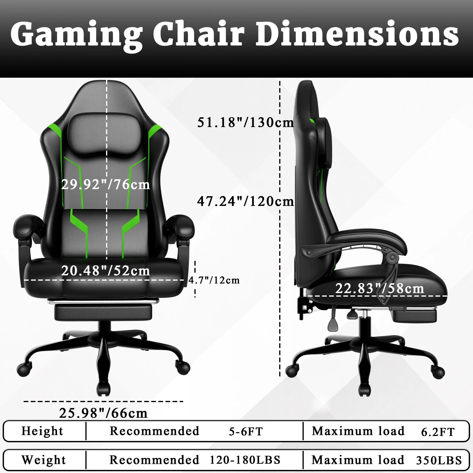 Level Up Your Gaming Experience with Our Ergonomic Gaming Chair! 🎮✨ Adjustable, comfy, and ready for epic sessions! 🪑💥